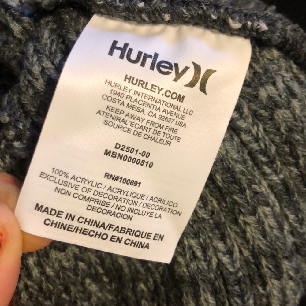 Hurley winter hat - Picture 4 of 5